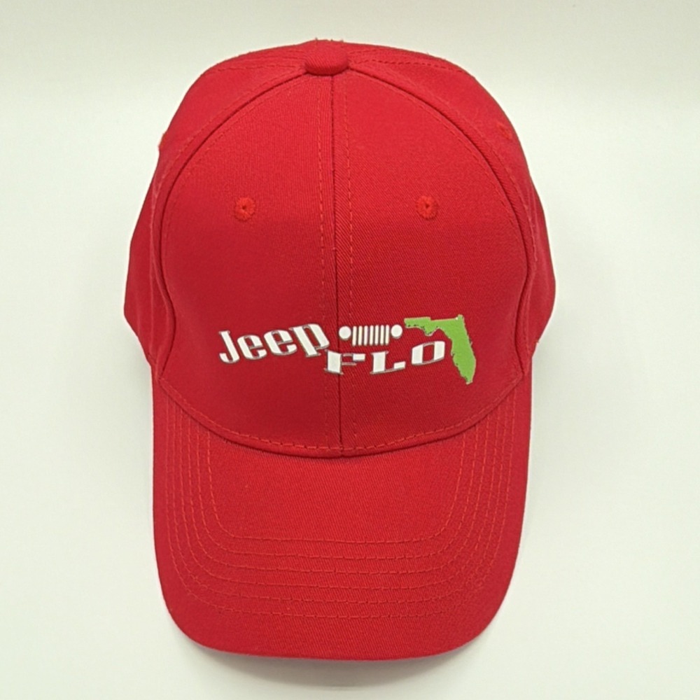 i Fashion Red Baseball Cap Adjustable Men's Outdoor Casual Hat